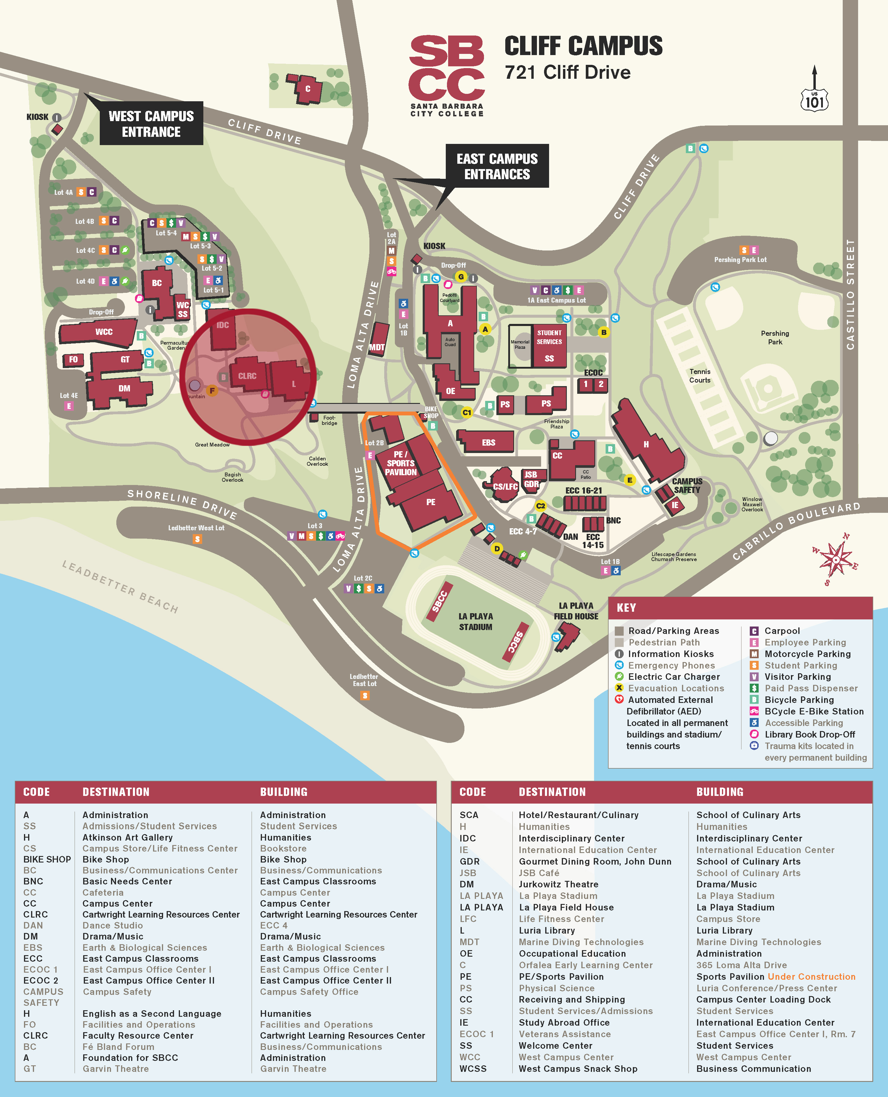 Cartwright Learning Resource Center Location