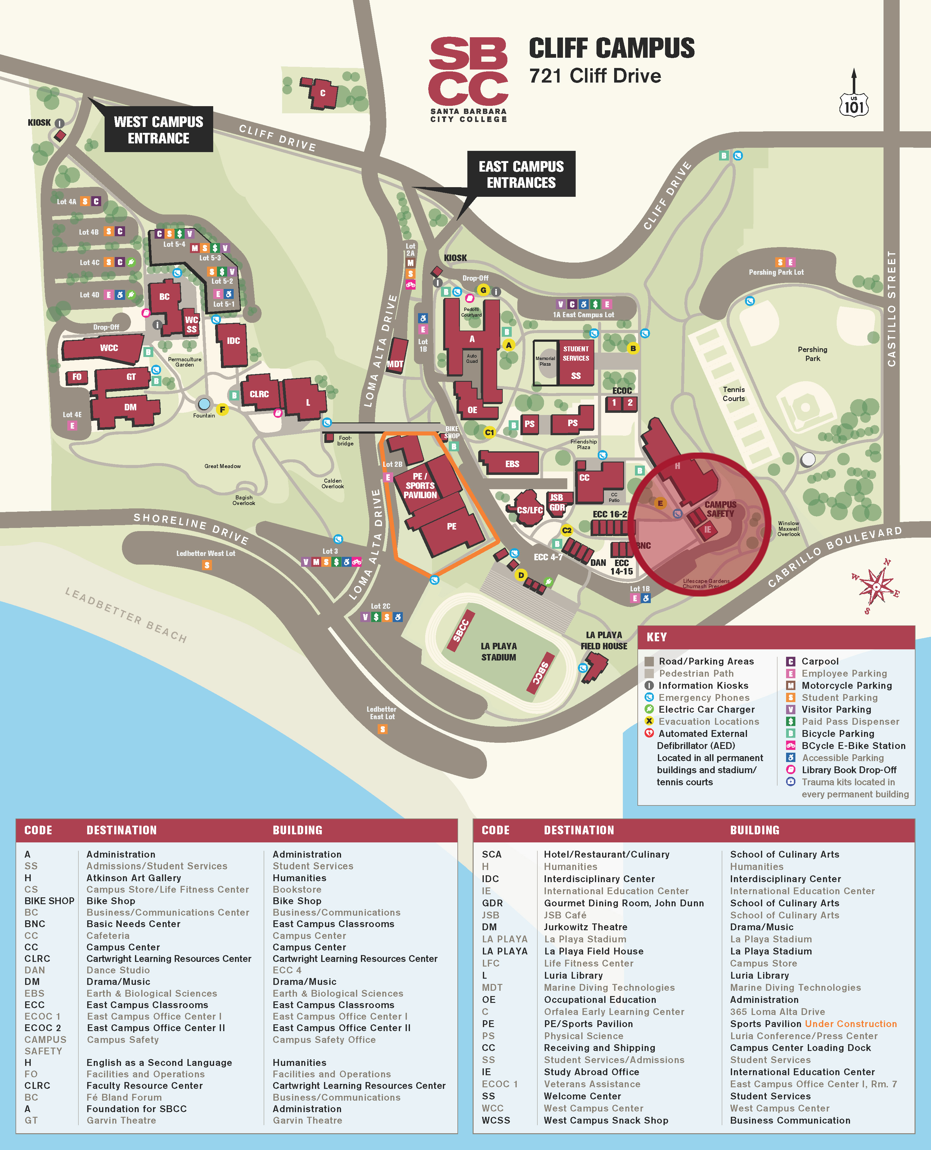 East Campus Office Center 3-4 Location